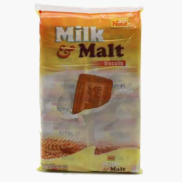Nabil Milk N Malt Biscuit 40 Gmx 12