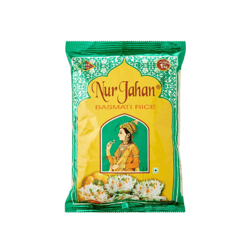 Nurjahan Indian Premium Basmati Rice 1 Kg