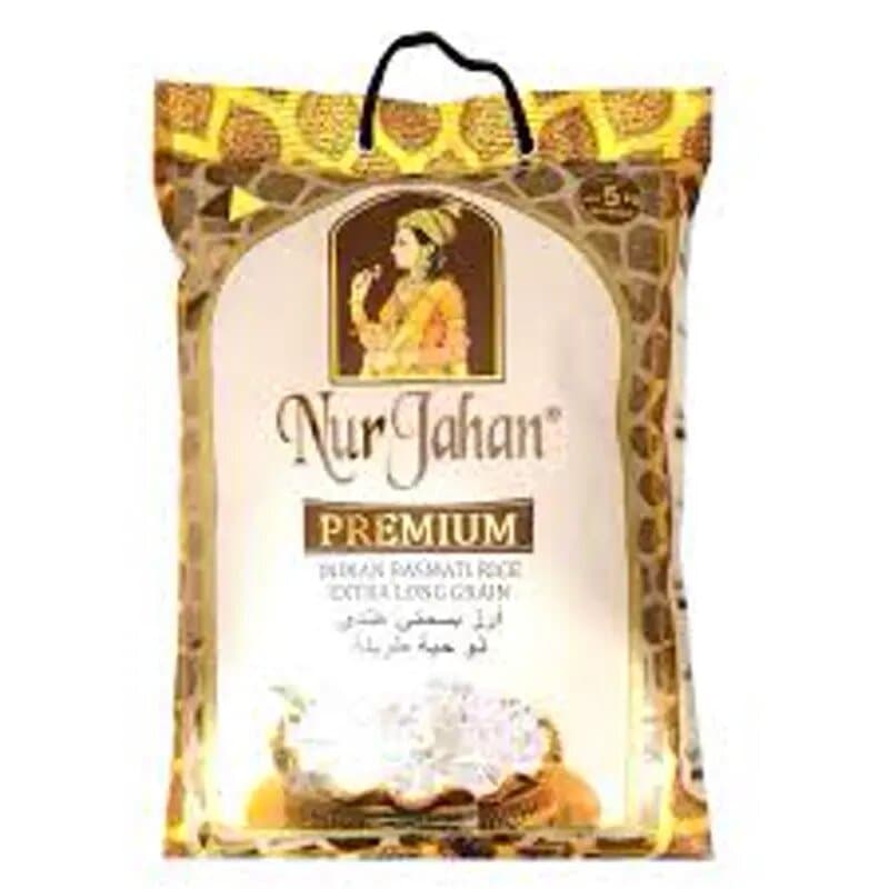 Nurjahan Indian Premium Basmati Rice 5 Kg