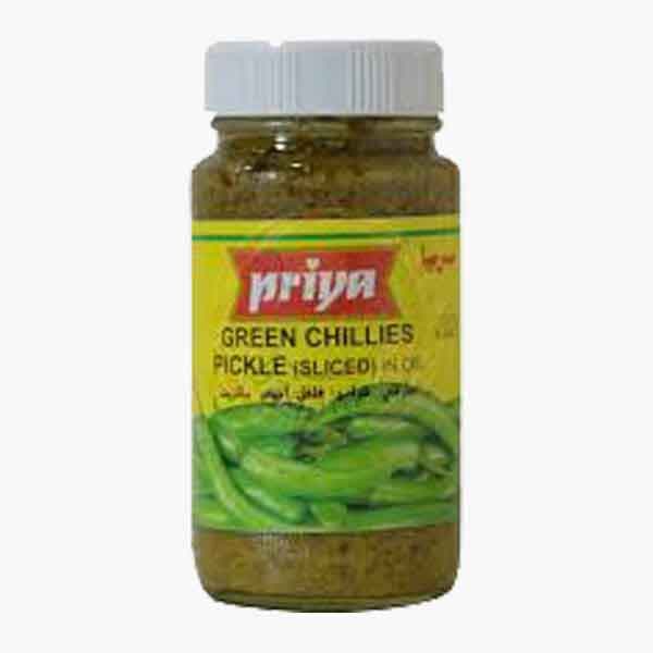 Priya Green Chilli Pickle 300 g