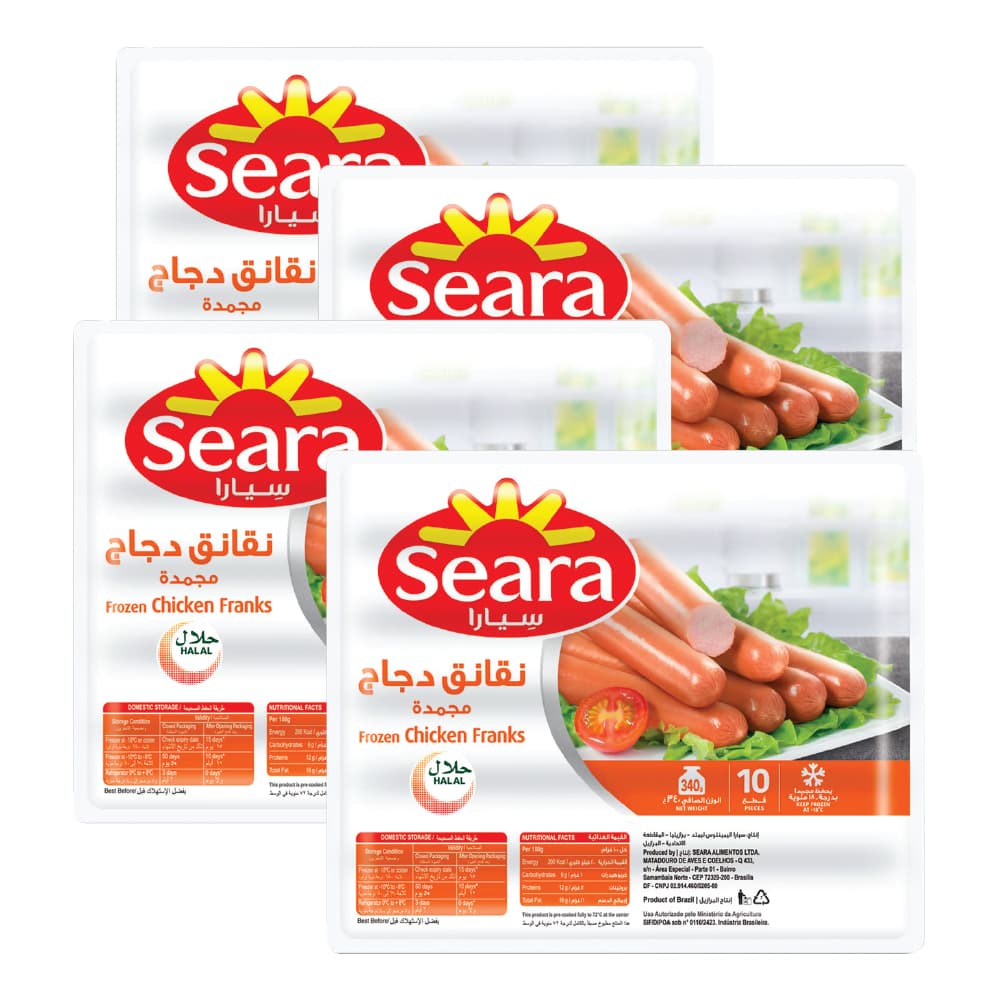 Seara Chicken Franks 4 x 340 g