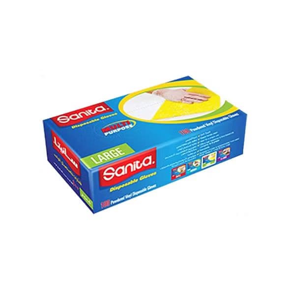 Sanita Vinly Gloves X-large Np 100