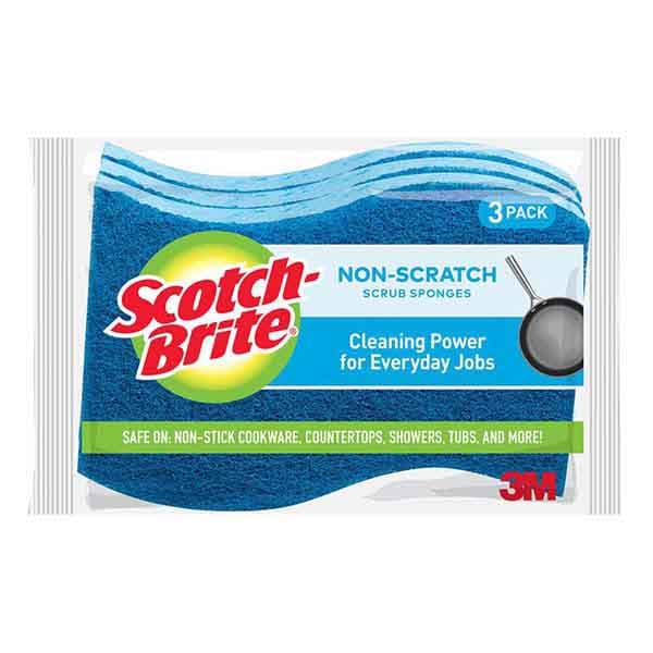 Scotch Brite Non Scratch Sponge Cellulosic 3