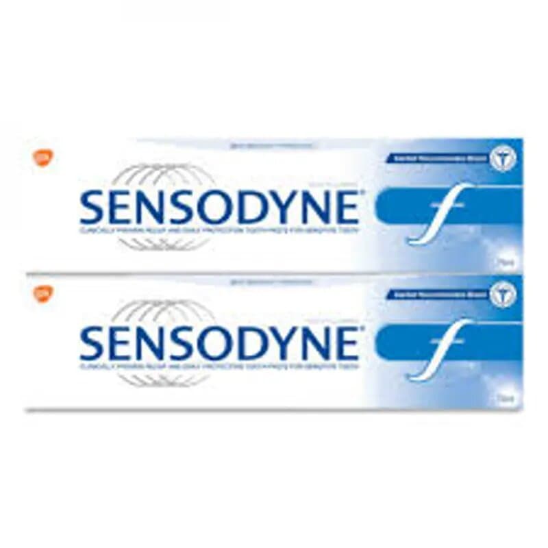 Sensodyne Tooth Paste Fluride 2 x 75 mL