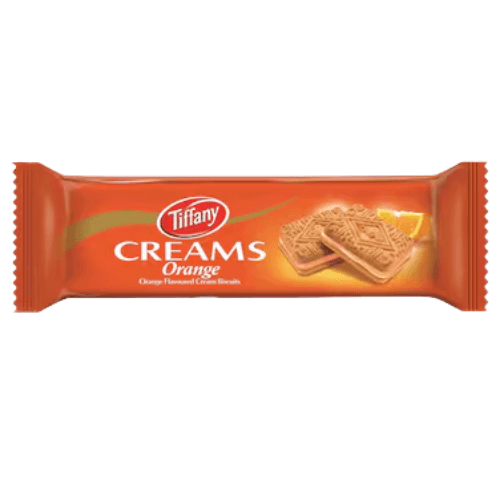 Tiffany Cream Biscuits Orange 80 g