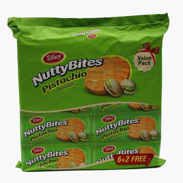 Tiffany Nutty Bites Pistachio 8 x 72 g