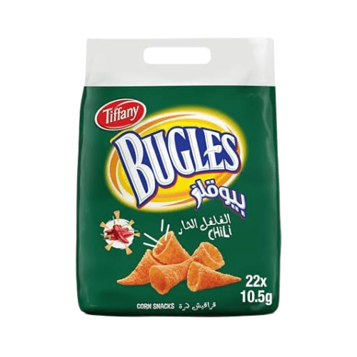 Tiffany Bugles Chilli 22 x 10.5 g