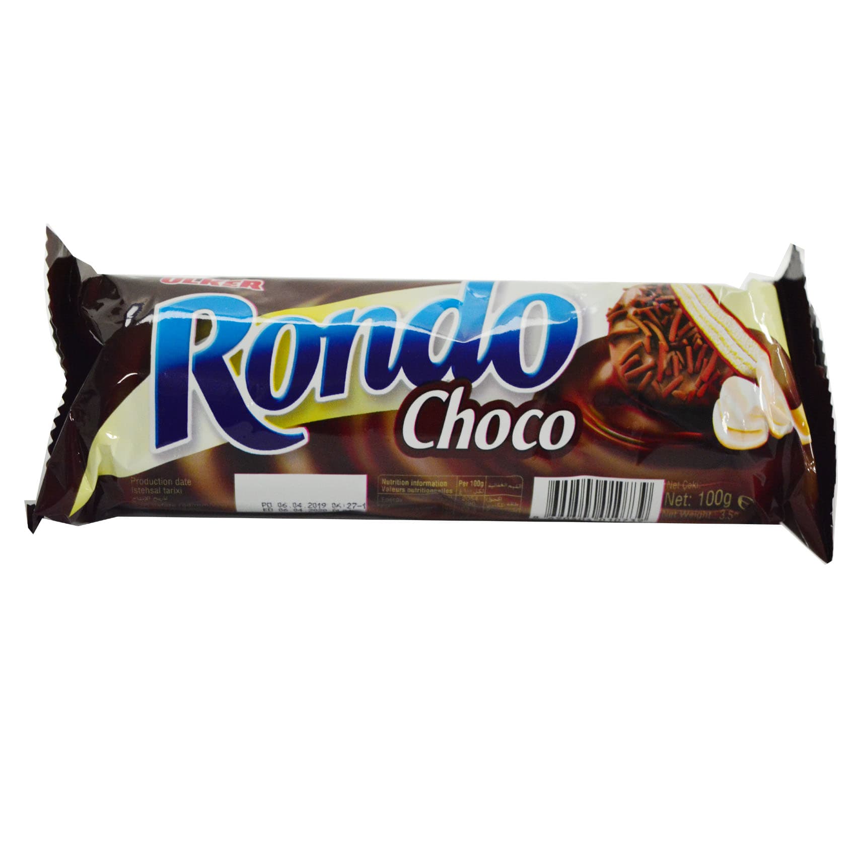 Ulker Rondo Chocolate Vanilla 100 g