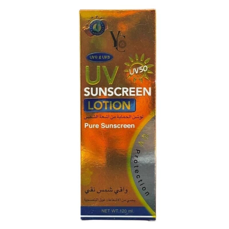 Yc Uv Sunscreen Lotion 120 mL