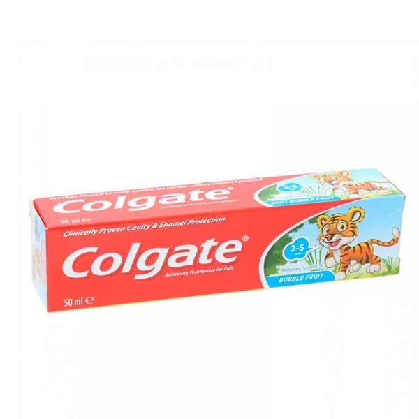 Colgate Tooth Paste Generic 2-5yr Bubble Fruit50 mL