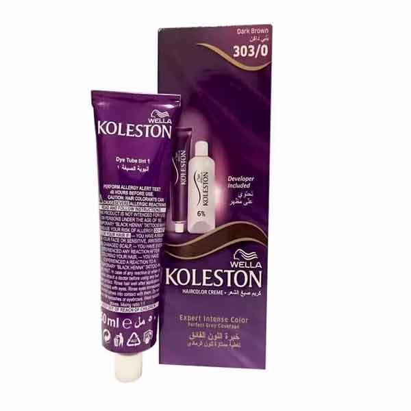 Koleston K2000 Ms Dark Brown 303/0 Hair Color 50 mL