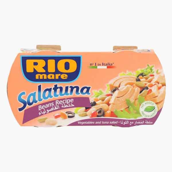 Rio Mare Beans Recipe Veg And Tuna Salad 2 x 160 g