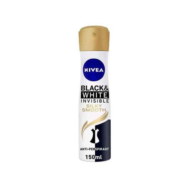 Nivea Deo Spray Black & White Silky Smooth 150 mL