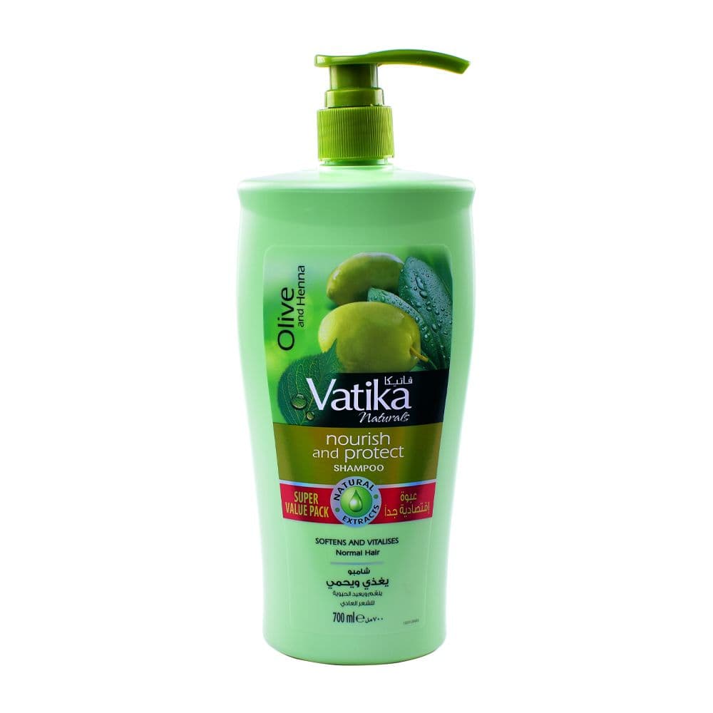 Dabur Vatika Shampoo Nourish & Protect 600 mL + 100 mL