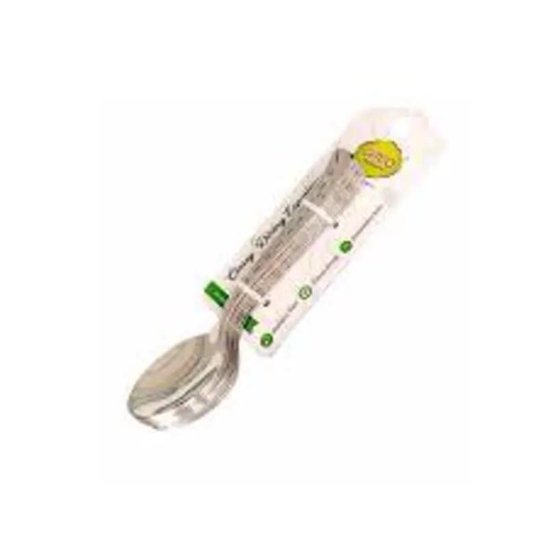 Gitco Steel Silver Check Dessert Spoon 6 Pc Set