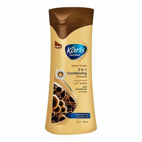 Karis Keratin Portein 2 in 1 Cond Shampoo 400 mL