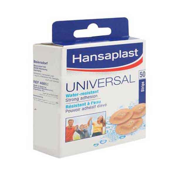 Hansaplast Universal Water Resistant Strips 50