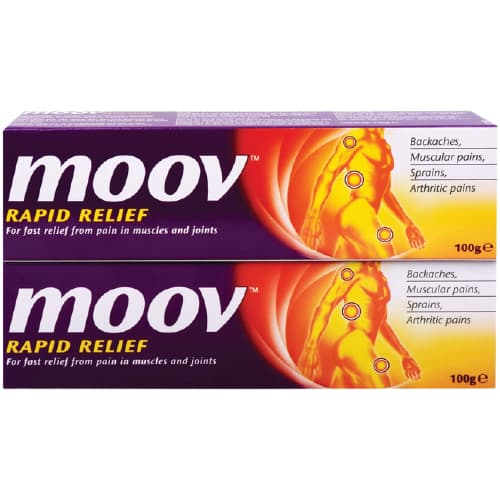 Moov Rapid Relief Ointment 2 x 100 g