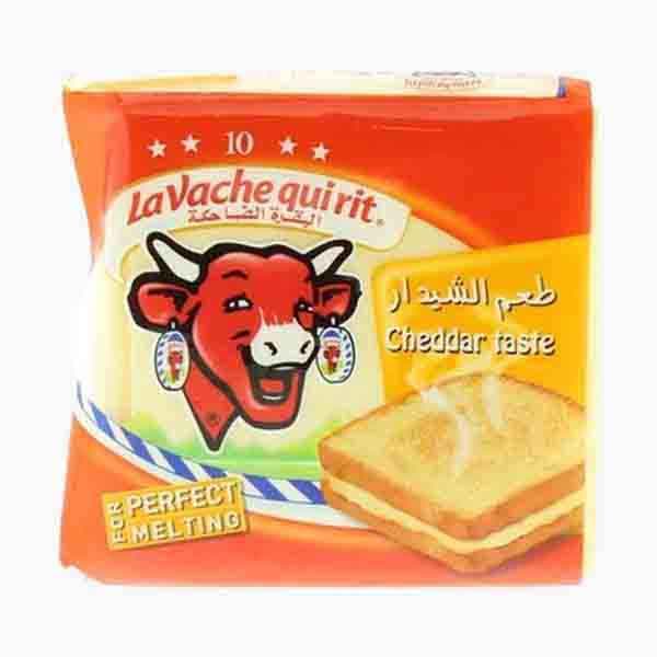 La Vache Quirit Vqr Slice Cheddar Cheese 200 g