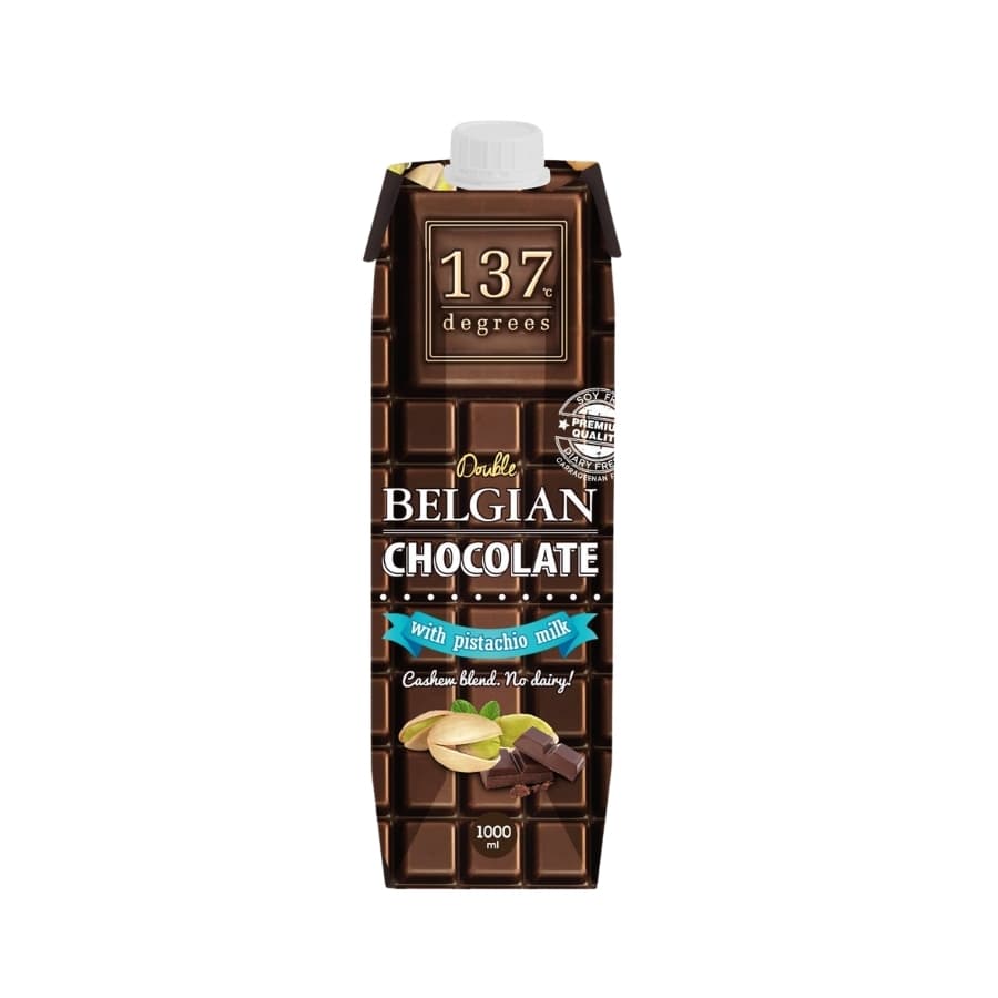 137 Degrees Double Chocolate W Pista Milk 1 L