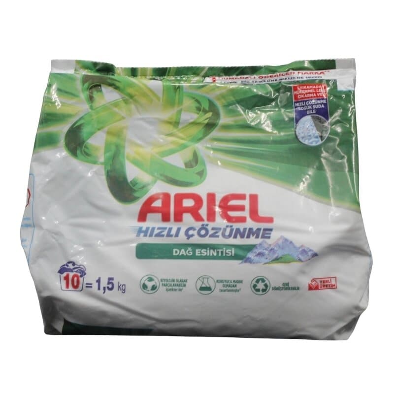 Ariel Ls Mountain Breeze Washing Powder 1.5 Kg