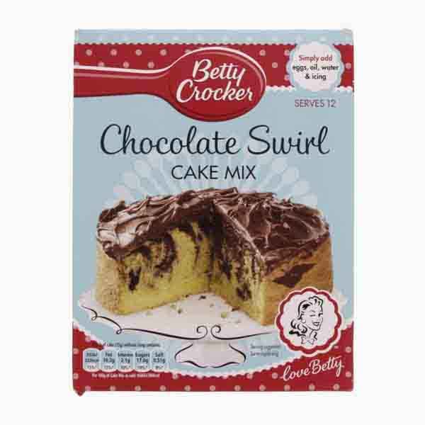 Betty Crocker Swirly Chocolate Cake Mix 425 g