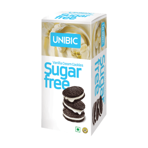 Unibic Vanilla Cream Cookies Sugar Free 75 g