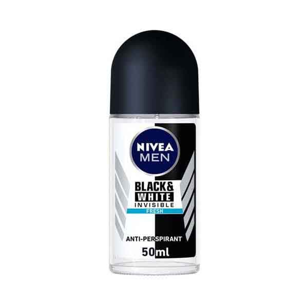 Nivea Black And White Fresh Men Roll On 50 mL