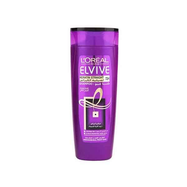 Loreal Elvive Keratin Straight Shampoo 400 mL