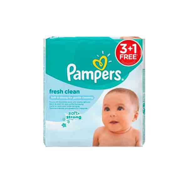 Pampers Baby Wipes Refills Sensitive 64 3+1