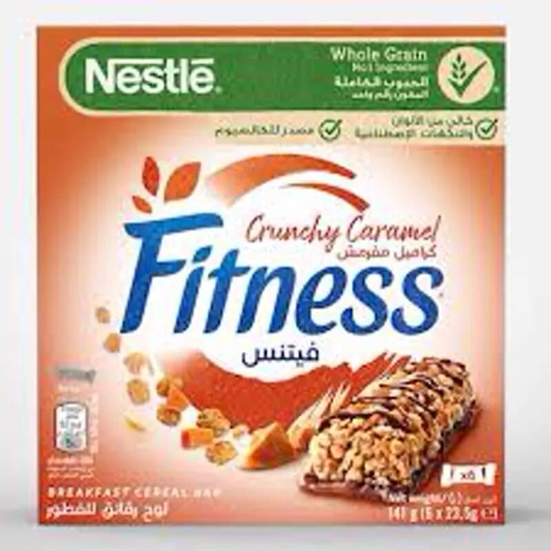 Nestle Fitness Strawberry Cereal Bar 6 x 23.5 g