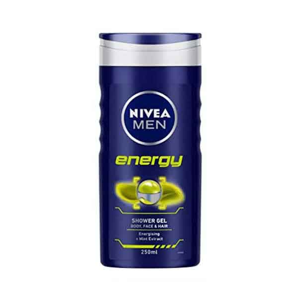 Nivea Energy Body And Hair Shower Gel 250 mL