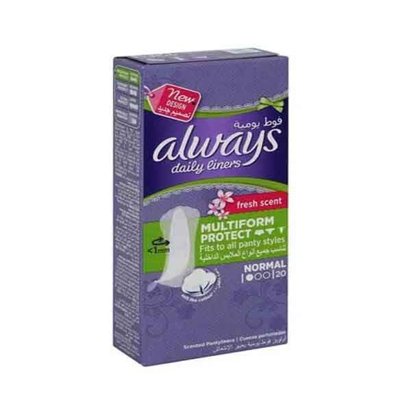 Always Liners Simona Multi Form Protect 20