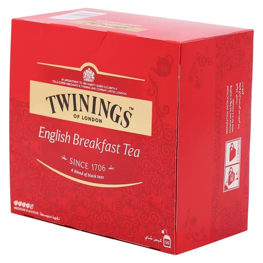 Twinings Gold English Breakfast Tea Bag 50 Pc