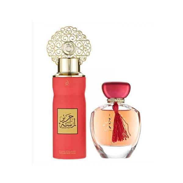 Lamsat Hareer Gift Pack Edp 100 mL + Deo 200 mL