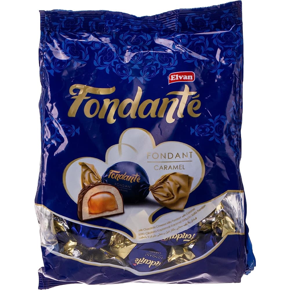 Elvan Fondante Caramel Chocolate Bag 400 g