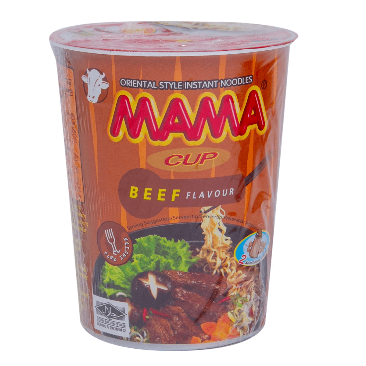 Mama Beef Flavour Instant Cup Noodles 70 g