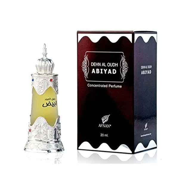 Afnan Dehn Al Oudh Abiyad Perfume Oil 20 mL