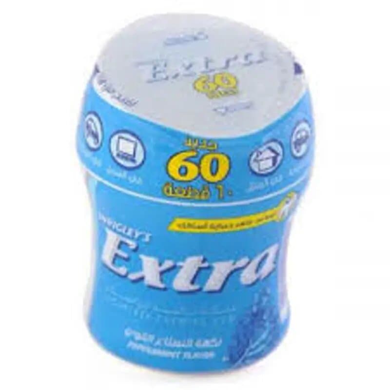 Wrigley Extra Spearmint Biggie Bottle 60 Pc