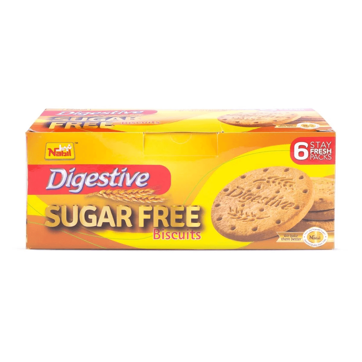 Nabil Sugar Free Digestive Biscuits 250 g
