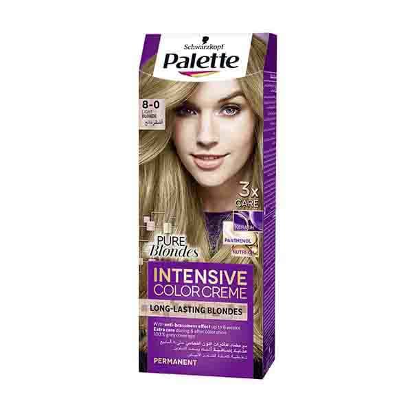 Palette 8-0 Light Blonde Hair Colour 50 mL