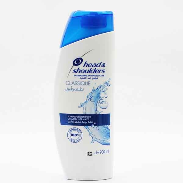 H And S Shpo Anti Plculre Classique 200 mL