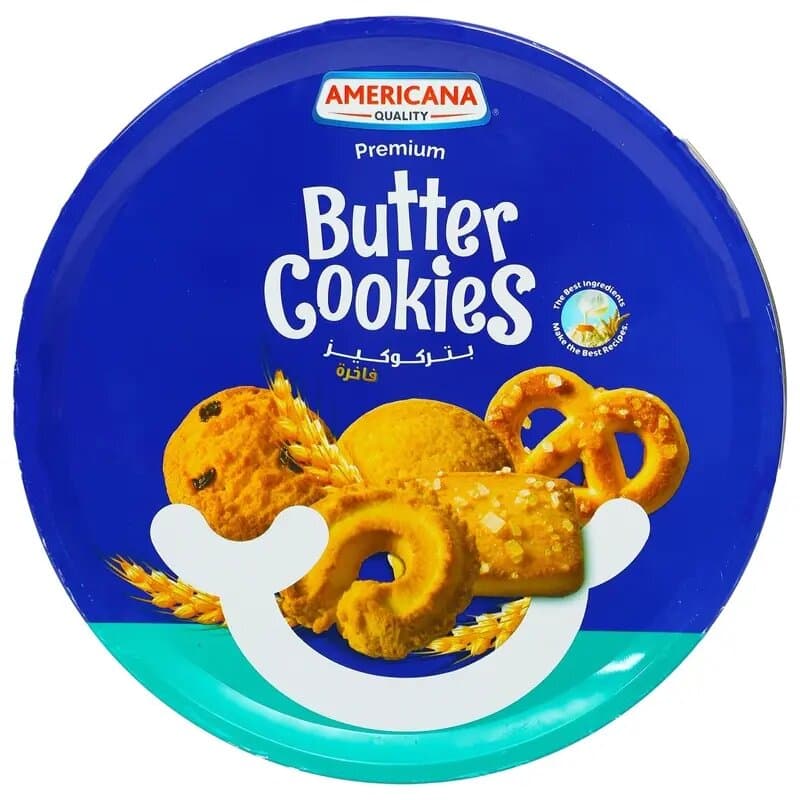 Americana Butter Cookies Blue/Red 2 x 454 g