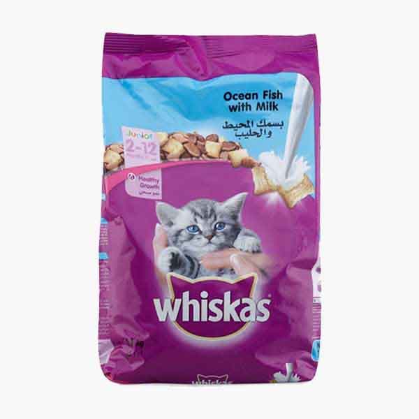 Whiskas Junior Ocean Fish With Milk 1.1 Kg