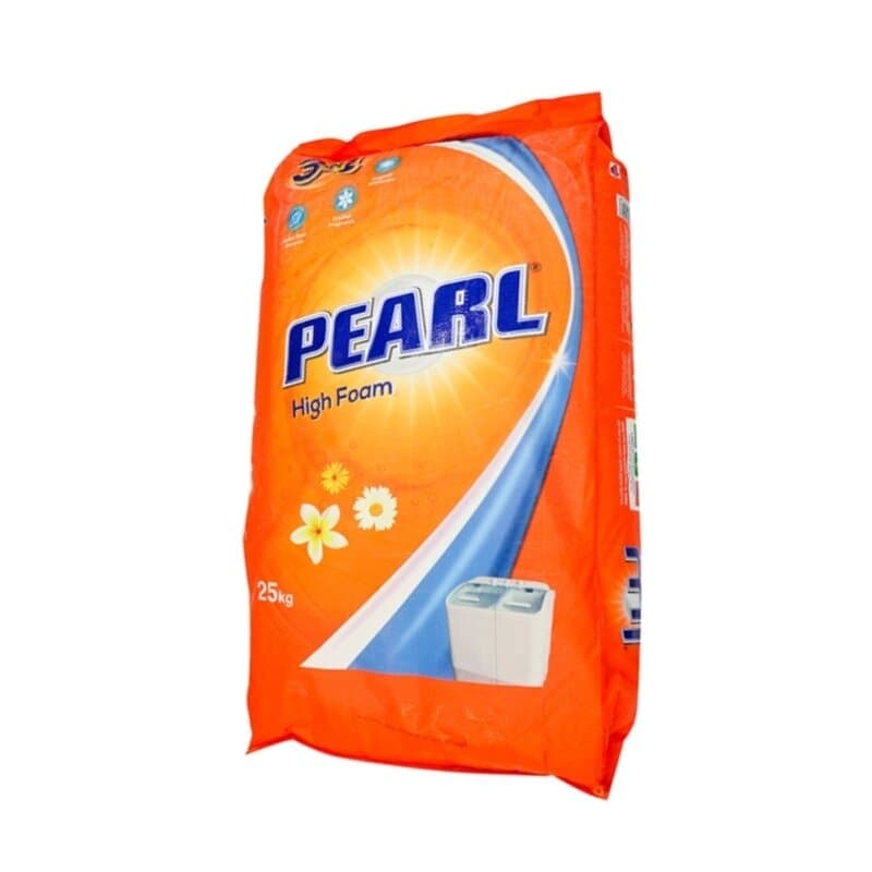 Pearl High Foam Detergent Powder Bag 25 Kg