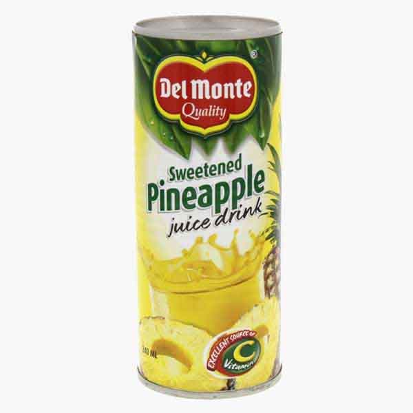 Delmonte Sweetened Pineapple Juice 240 mL