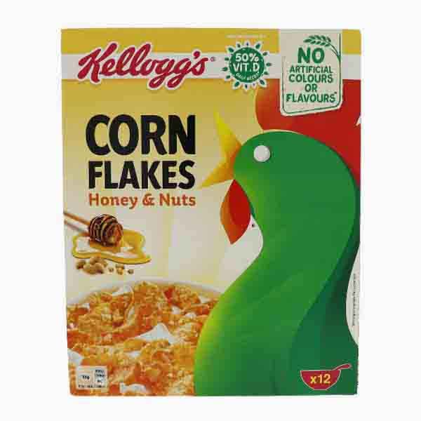 Kelloggs Honey And Nut Corn Flakes 375 g