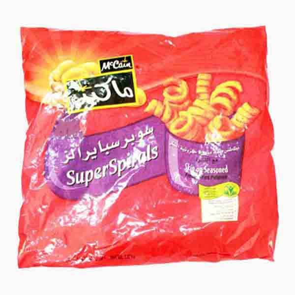 Mccain Seasoned Superspiral Potato 1.5 Kg