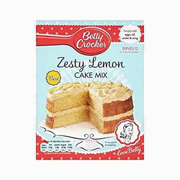 Betty Crocker Zesty Lemon Cake Mix 425 g