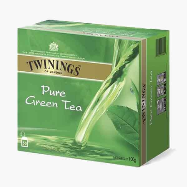 Twinings Goldline Pure Green Tea Bag 50 Pc